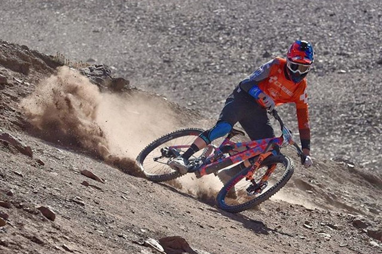 Zakarias Blom Johansen ble nummer seks på første runde i Enduro World Series 2018 i Chile. Foto: Cube Action Team Zakarias Blom Johansen ble nummer seks på første runde i Enduro World Series 2018 i Chile. Foto: Cube Action Team