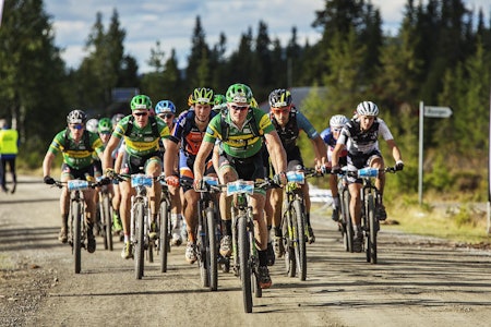WATT I BIRKEN: De raskeste i Birken kan ofte vise til imponerende tall. Vi har sett på hvor mye watt Petter Fagerhaug tråkka i ulike partier. Foto: Kristoffer H. Kippernes watt birken ballettbakken