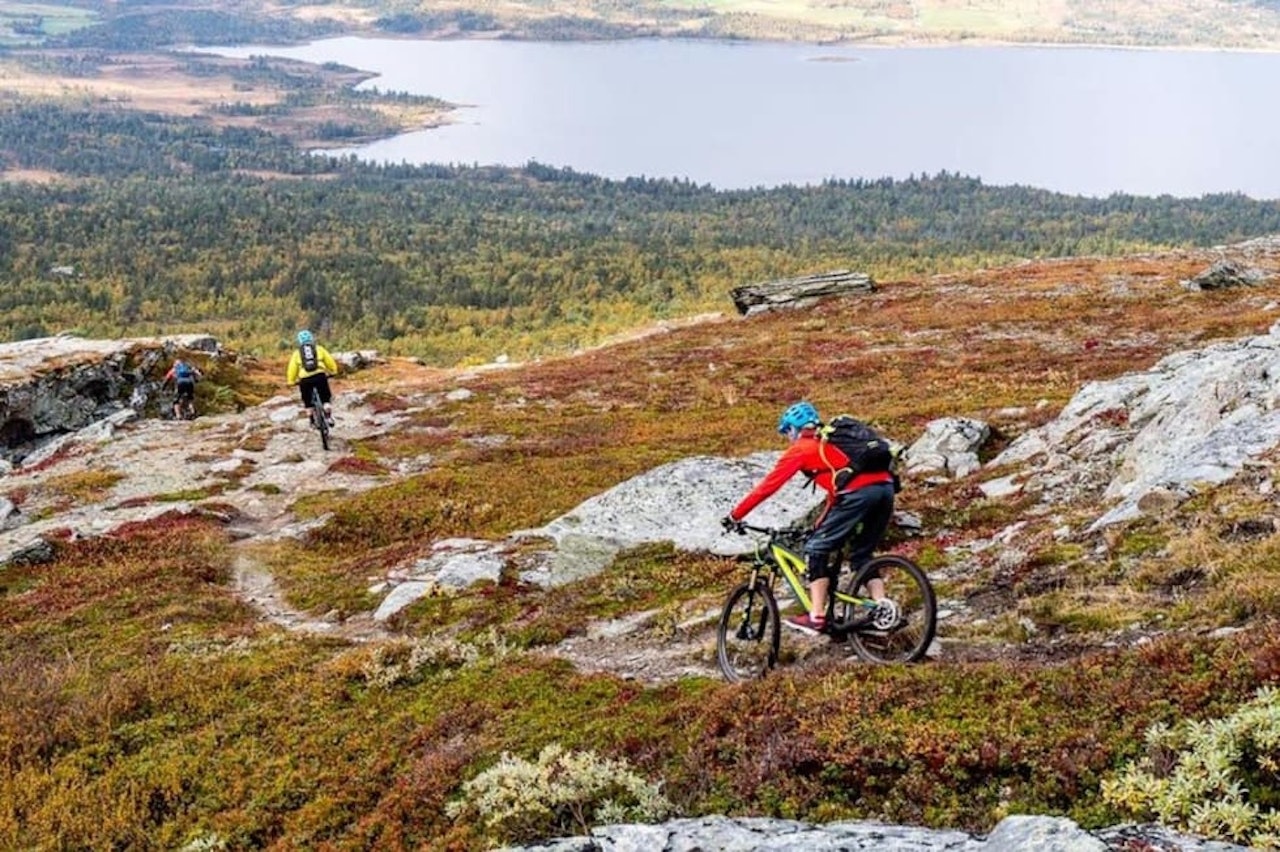 Oppdal byr på fjellstuer av beste sort. Foto: Oppdal Stisykkel Camp Oppdal stisykling camp
