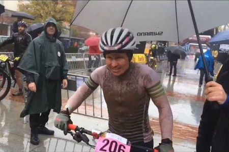 Hildegunn Gjertrud Hovdenak tok både etappeseier og sammenlagtseier på siste dag av Andalucia Bike Race. Foto: Arrangøren Hildegunn Gjertrud Hovdenak tok både etappeseier og sammenlagtseier på siste dag av Andalucia Bike Race. Foto: Arrangøren