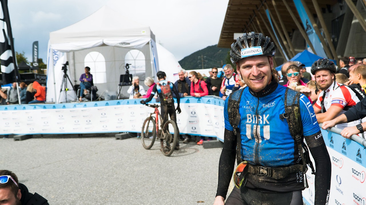 RASKEST: Lars Granberg kjørte alene siste timen inn mot mål. Foto: Henrik Ulleland RASKEST: Lars Granberg kjørte alene siste timen inn mot mål. Foto: Henrik Ulleland