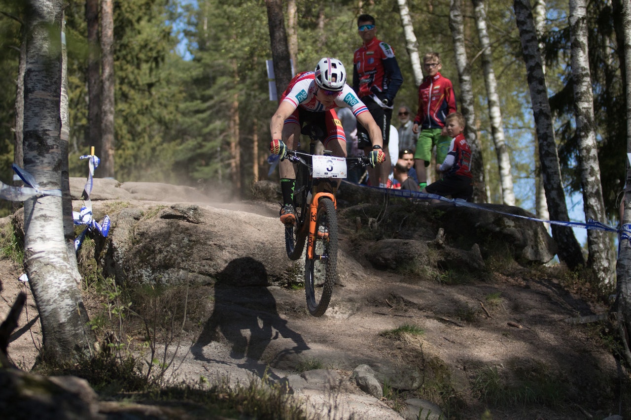 Petter Fagerhaug vant rundbanerittet, som var andre etappe i UCI-etapperittet på Langsetløkka, med ett minutts margin. Foto: Bengt Ove Sannes Petter Fagerhaug vant rundbanerittet, som var andre etappe i UCI-etapperittet på Langsetløkka, med ett minutts margin. Foto: Bengt Ove Sannes