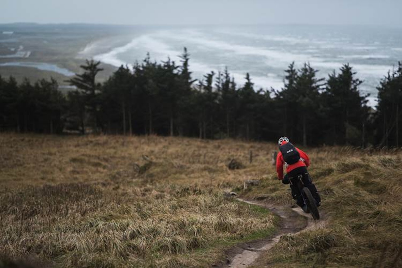 hjulebord bikepacking julebord sykkeltur danmark slettestrand