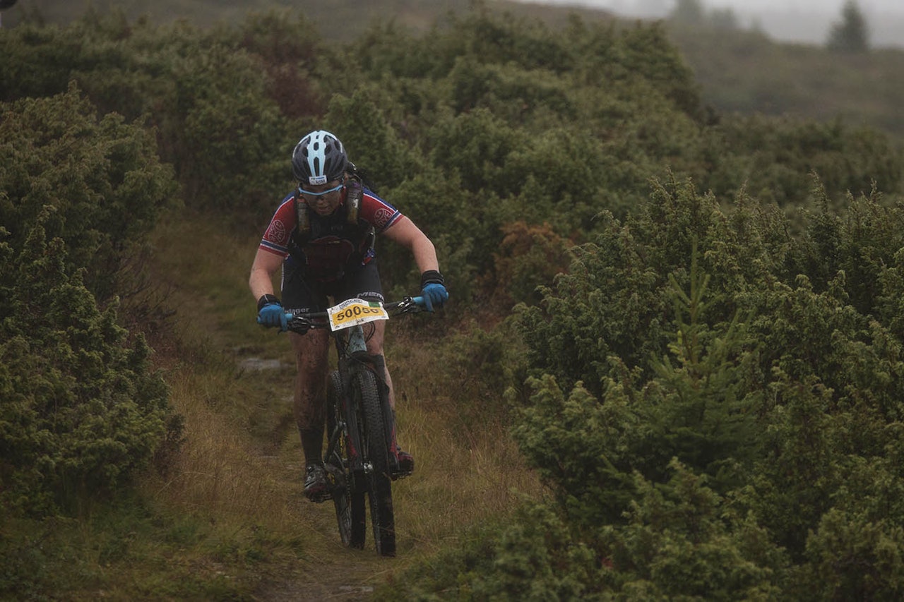 Elisabeth Sveum overrasket seg sjøl med seier i UltraBirken. Foto: Kristoffer Kippernes birken ultrabirken