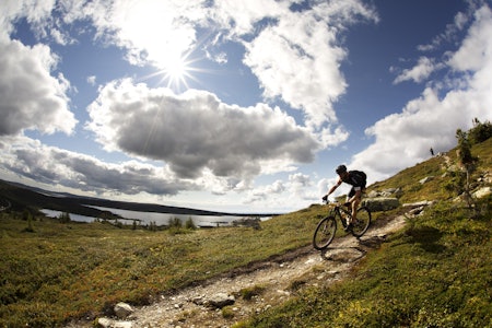 DRENGEN: Erik Skovgaard Knudsen var raskest av samtlige menn over fjellet i den krevende løypa. (foto: Kristoffer H. Kippernes) birken ultrabirken