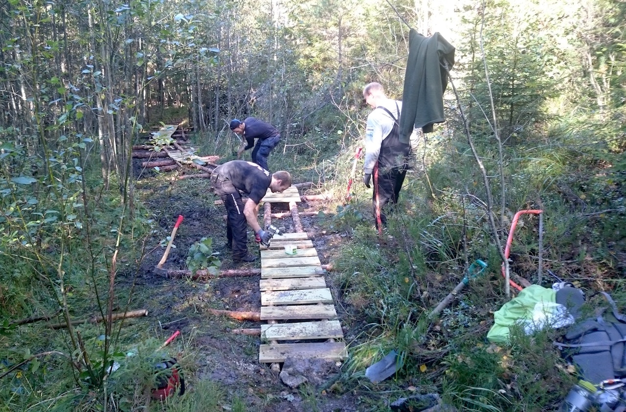 I 2016 skal etter planen deler av den nye terrengparken til Bingsfoss SK åpnes, men arbeidet med prosjektet har pågått lenge. Foto: Privat I 2016 skal etter planen deler av den nye terrengparken til Bingsfoss SK åpnes, men arbeidet med prosjektet har pågått lenge. Foto: Privat