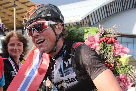 Carl Fredrik Hagen fikk ikke en meter gratis i Birkebeinerrittet 2015. I år er han tilbake for å forsvare seieren. Foto: Ingeborg Scheve birken birkebeinerrittet ultrabirken