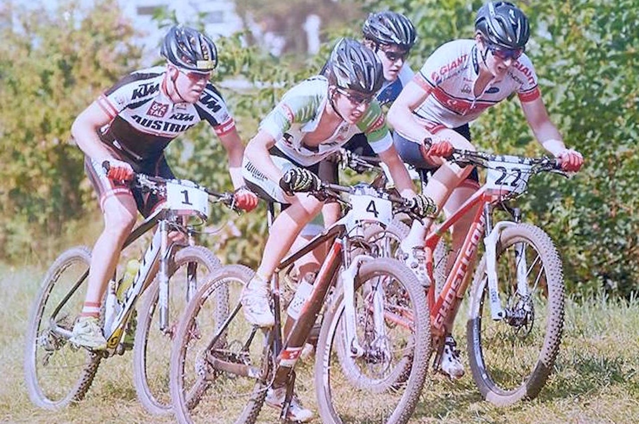 Gabriel Slinger tok gull på jaktstarten i Ungdoms-EM i Østerrike i sommer. Foto: Arrangøren Gabriel Slinger tok gull på jaktstarten i Ungdoms-EM i Østerrike i sommer. Foto: Arrangøren