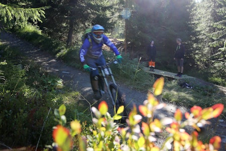 Den nye løypa som åpner i Hafjell på lørdag er snillere og lettere tilgjengelig for ferske ryttere enn det eksisterende løypenettet. Foto: Hafjell Alpinsenter hafjell bike park