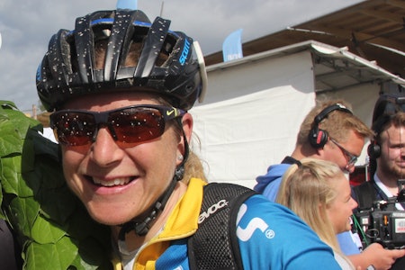 Jennie Stenerhag tok seieren i Grenserittet for tredje året på rad. Foto: Ingeborg Scheve Jennie Stenerhag tok seieren i Grenserittet for tredje året på rad. Foto: Ingeborg Scheve