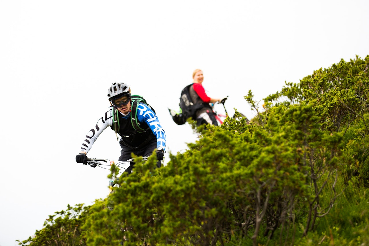 Espen Bergli-Johnsen var raskeste rytter i Hillbilly Enduro under Huckfest på Ål. Foto: Snorre Veggan Espen Bergli-Johnsen var raskeste rytter i Hillbilly Enduro under Huckfest på Ål. Foto: Snorre Veggan