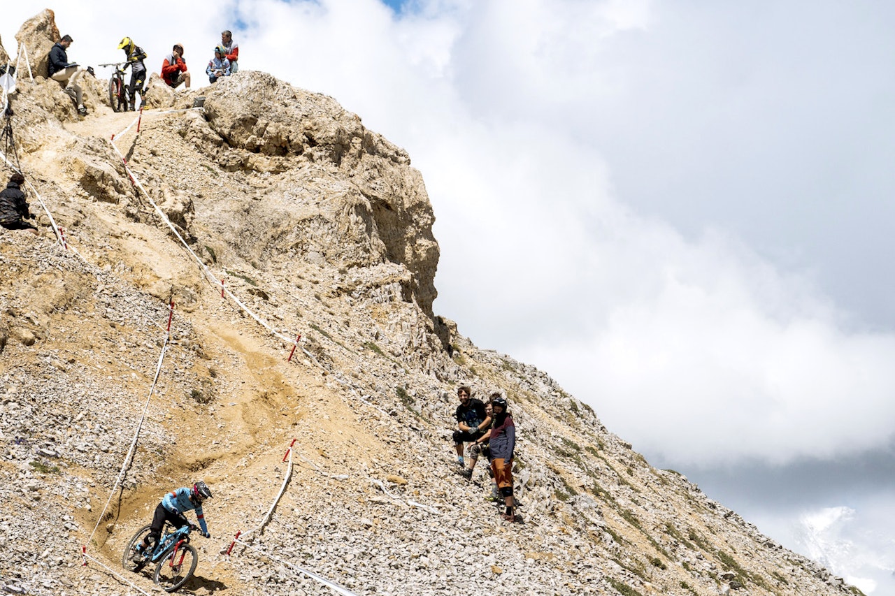 La Thuile er kjent for ekstremt bratte og krevende etapper. Foto: Enduro World Series La Thuile er kjent for ekstremt bratte og krevende etapper. Foto: Enduro World Series