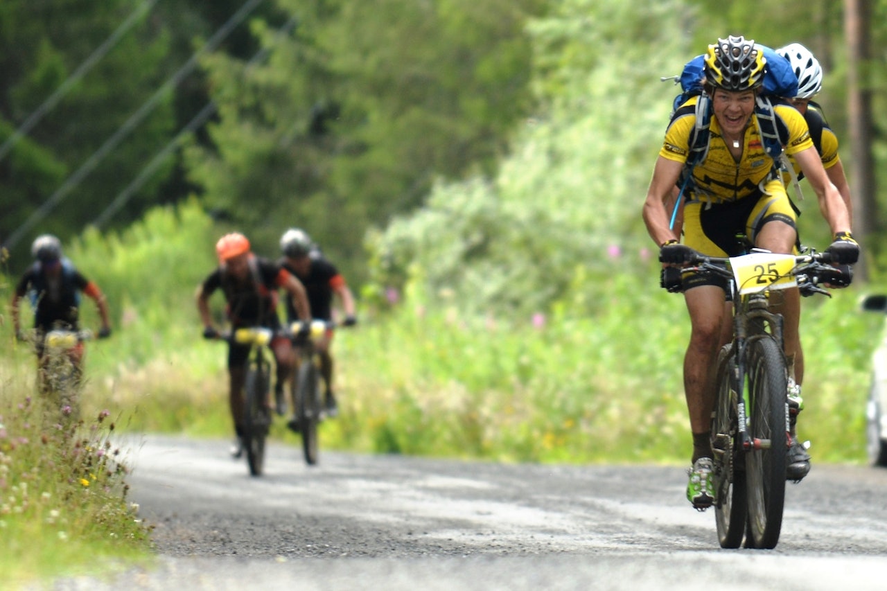 Olav og Tormod Ulven i Team Valdres vant kampen om den siste pallplassen i Offroad Valdres foran gamlekara i Team Skørn Offroad 1. Foto: Kent Murdoch