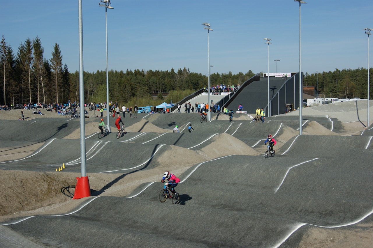 I fjor høst ble det arrangert lokalt løp i det nye anlegget i Råde. I år blir det større saker, og på sikt ønsker Østfold-miljøet å ha verdenscup. Foto: Pål Hangaard I fjor høst ble det arrangert lokalt løp i det nye anlegget i Råde. I år blir det større saker, og på sikt ønsker Østfold-miljøet å ha verdenscup. Foto: Pål Hangaard