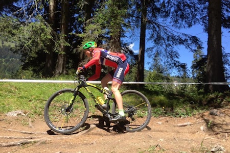 Petter Fagerhaug ble nummer 33 i verdenscuprittet i Lenzerheide søndag. Foto: NCF