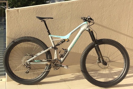Jared Graves' Specialized Stumpjumper FSR. Foto: Jared Graves Jared Graves' Specialized Stumpjumper FSR. Foto: Jared Graves