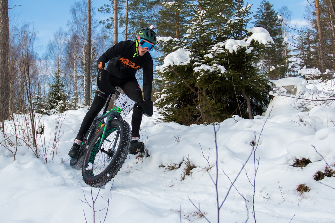 Ole Christian Fagerli var bare 20 sekunder bak sin egen løyperekord på en vesentlig mer krevende dag. Foto: Per- Eivind Syvertsen Ole Christian Fagerli var bare 20 sekunder bak sin egen løyperekord på en vesentlig mer krevende dag. Foto: Per- Eivind Syvertsen