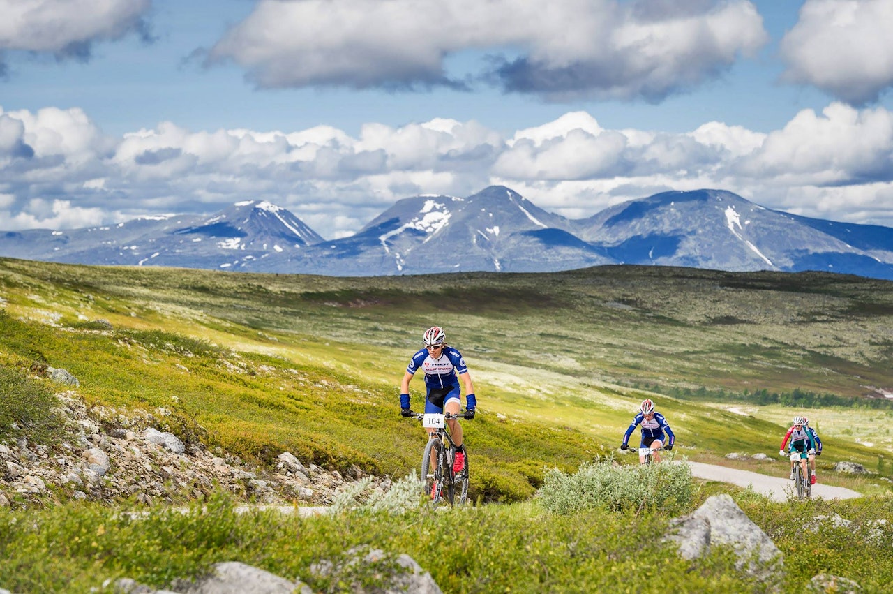 Femundrittet er siste runde i Norgescupen maraton 2015. Her fra Femundrittet 25.juli i år. Foto: Arrangøren