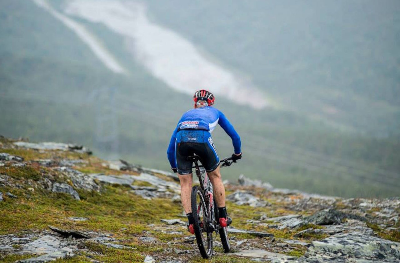 Henrik Hollingsæter Kippernes vant Skaidi Extreme 2014. Han er tilbake for å forsvare seieren i år, men like mye for å samle nye opplevelser. Foto: Frank Rune Isaksen. 