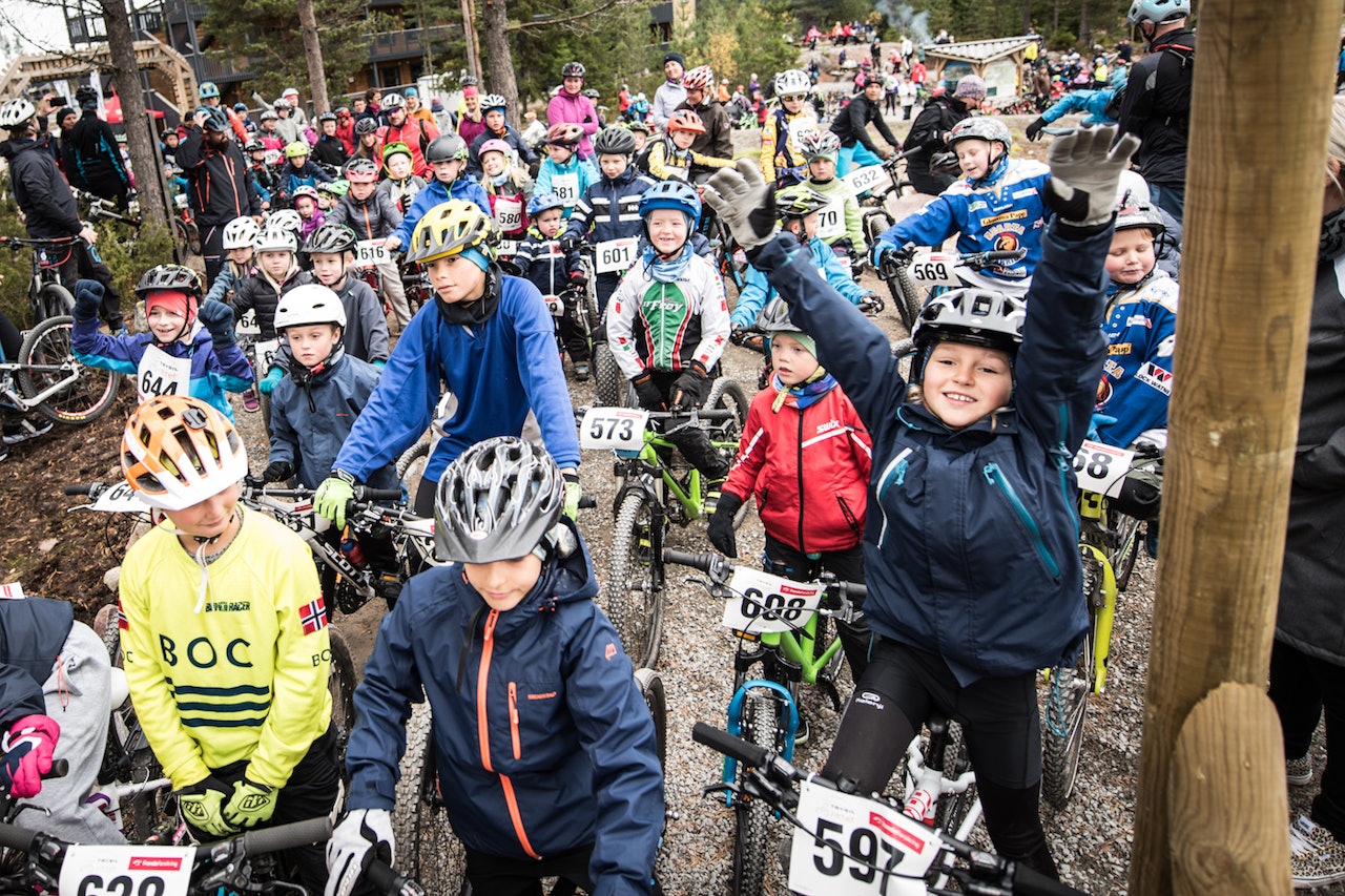 Lucky Duck-rittet på Bike Out var ett av flere populære arrangementer på helgas høstfest i Trysil Bike Arena. Foto: Fredrik Otterstad Lucky Duck-rittet på Bike Out var ett av flere populære arrangementer på helgas høstfest i Trysil Bike Arena. Foto: Fredrik Otterstad
