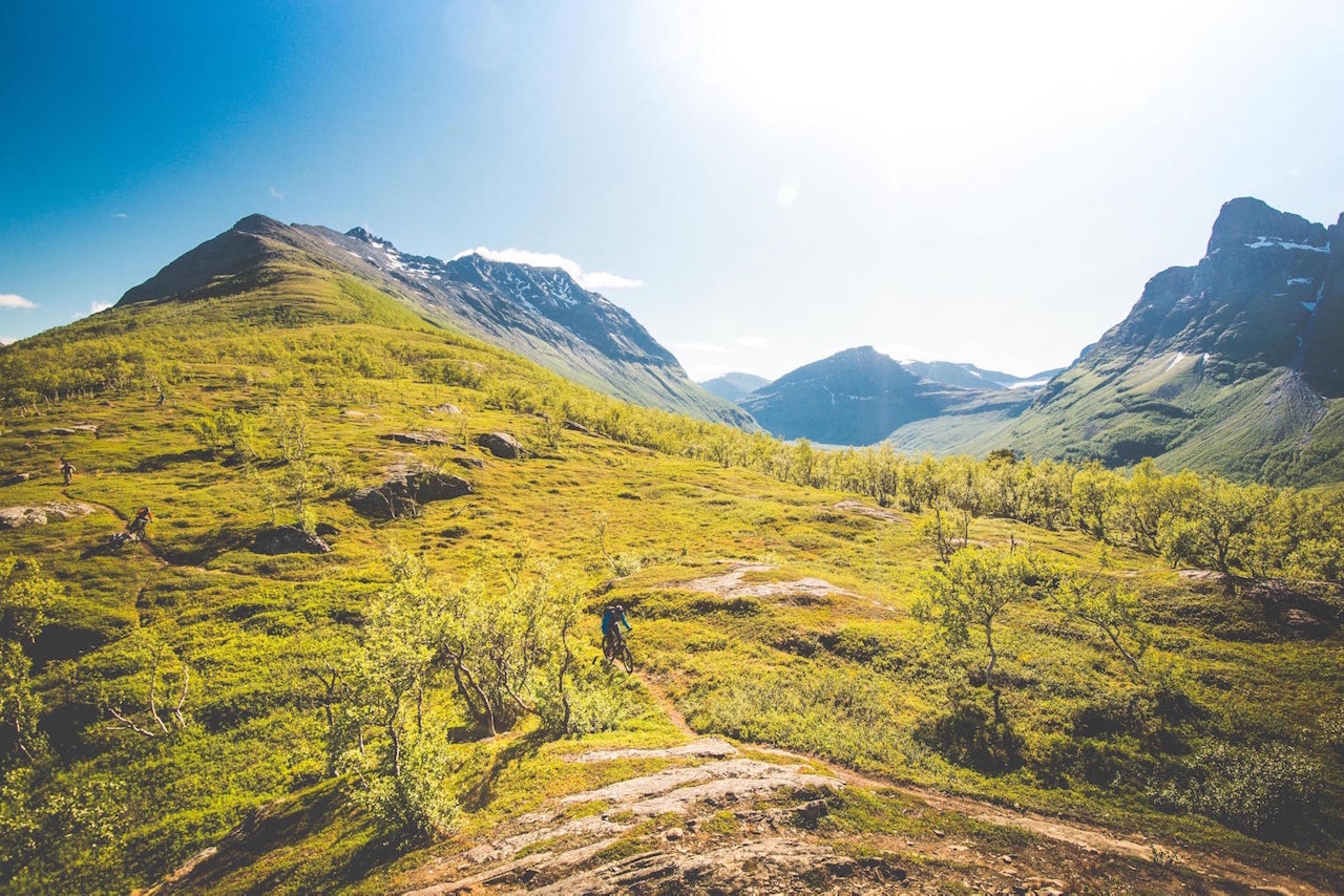Flytsti ned fra Mannfjellaksla. Foto: Sjur Melsås Flytsti ned fra Mannfjellaksla. Foto: Sjur Melsås