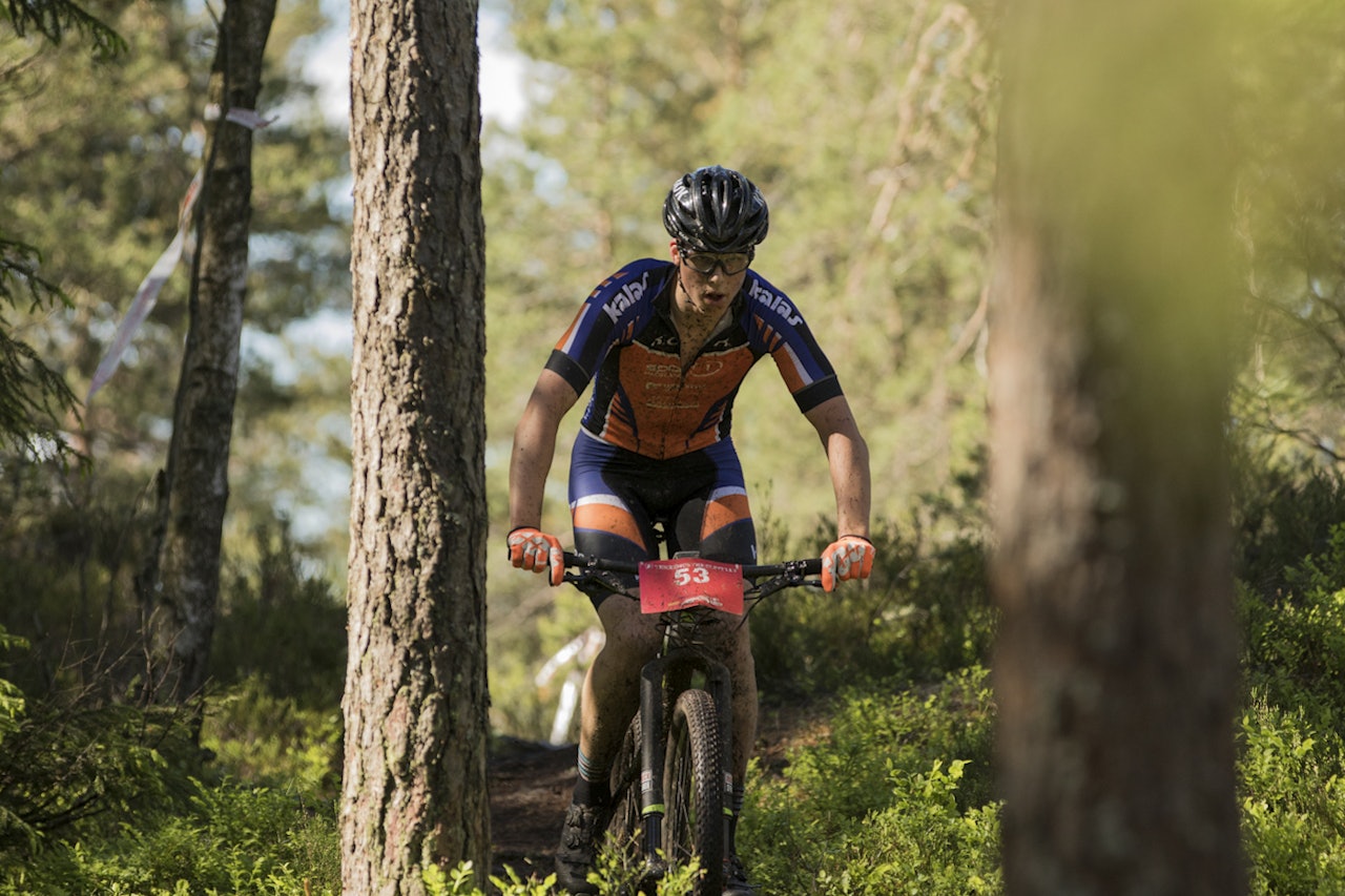 Eskil Evensen-Lie ble beste norske på siste runde i den danske rundbanecupen SRAM-Liga i helga. Per-Eivind Syvertsen Eskil Evensen-Lie ble beste norske på siste runde i den danske rundbanecupen SRAM-Liga i helga. Per-Eivind Syvertsen