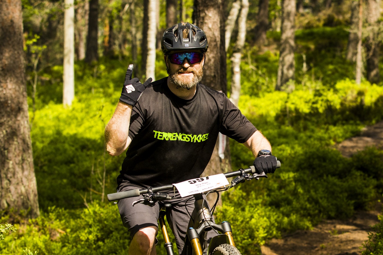 Roy Ripe hadde skogens fineste trøye. Foto: Per-Eivind Syvertsen Roy Ripe hadde skogens fineste trøye. Foto: Per-Eivind Syvertsen