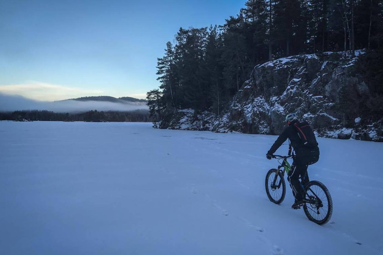 Morten Hauge i fint driv innover Nordmarka. Foto: Marius Arnesen Morten Hauge i fint driv innover Nordmarka. Foto: Marius Arnesen