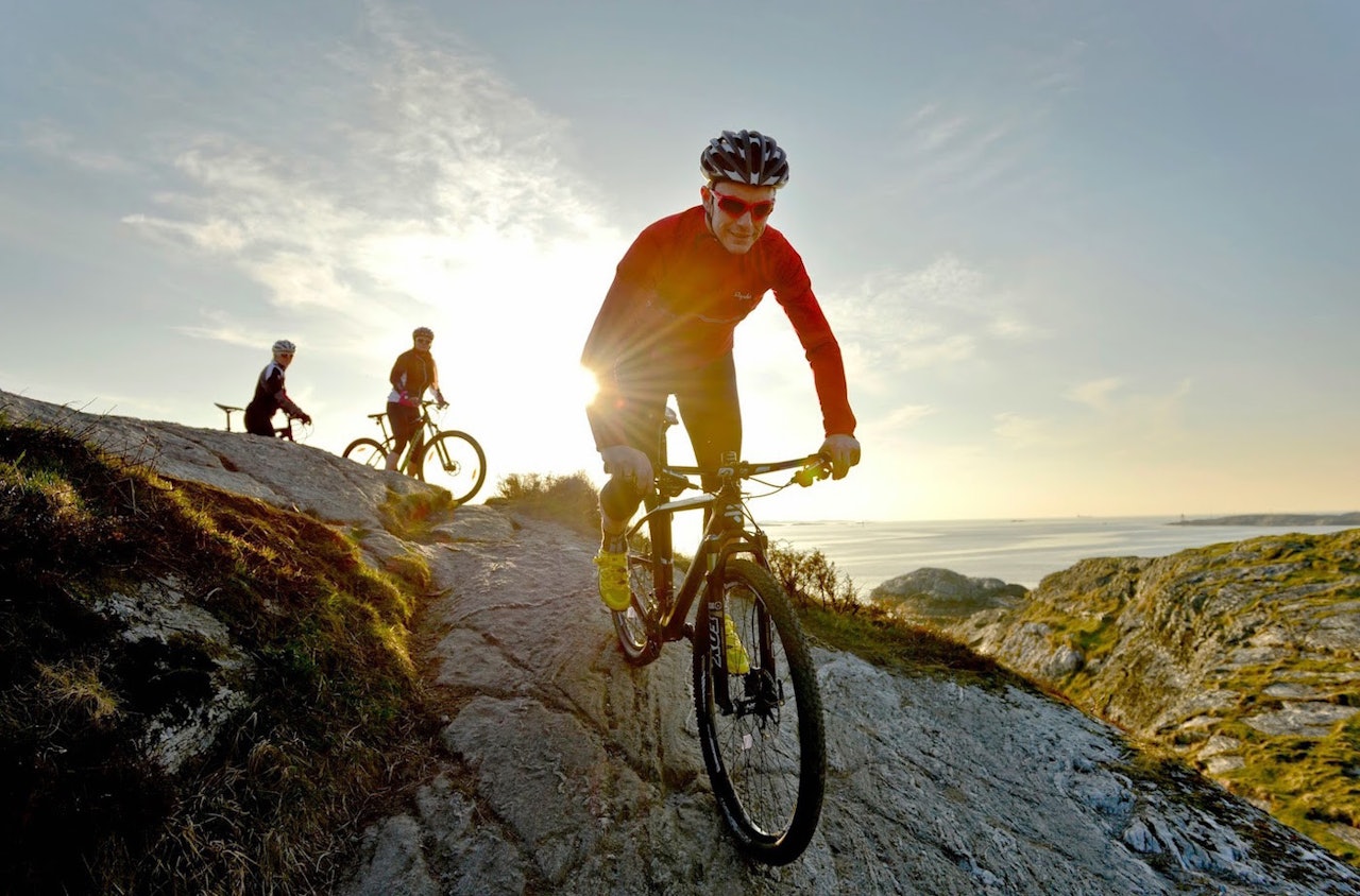 Hårfagrerittet byr på en kupert løype med variert underlag. Foto: Arrangøren Hårfagrerittet byr på en kupert løype med variert underlag. Foto: Arrangøren