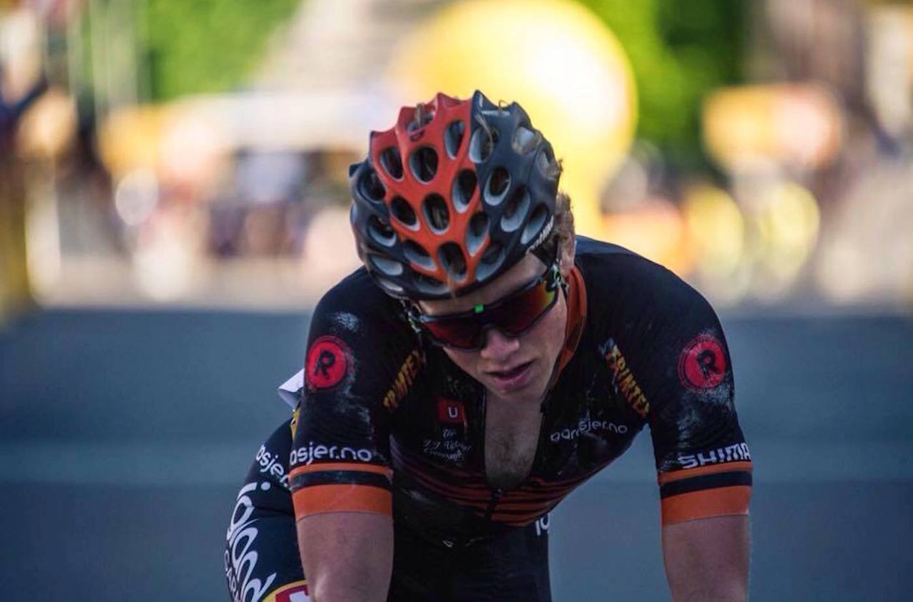 Carl Fredrik Hagen satser nå fulltid på landevei i Team Sparebanken Sør. Foto: Henrik Alpers Carl Fredrik Hagen satser nå fulltid på landevei i Team Sparebanken Sør. Foto: Henrik Alpers