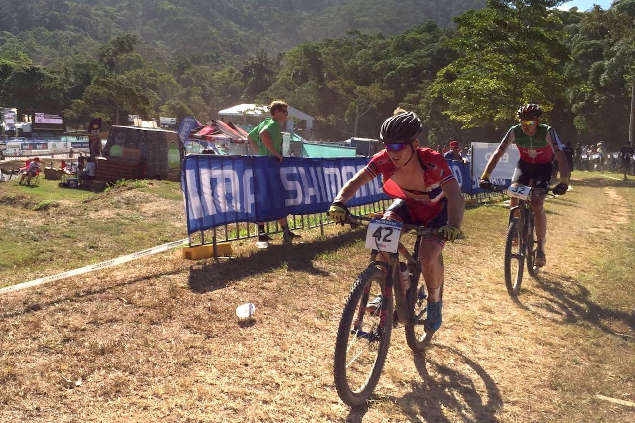 Jørgen Anmarkrud ble nummer 23 i VM-debuten i Australia. Foto: NCF Jørgen Anmarkrud ble nummer 23 i VM-debuten i Australia. Foto: NCF