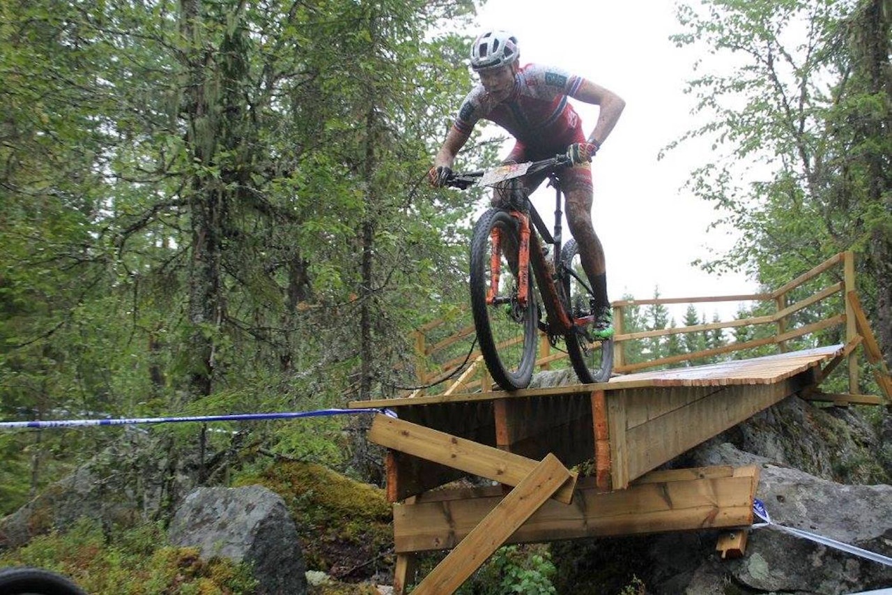 Regjerende norgesmester Petter Fagerhaug under Norgescupen på Lillehammer i august. Rittet gikk i samme trasé som skal brukes til NM 2018. Foto: Guro Øverbye Regjerende norgesmester Petter Fagerhaug under Norgescupen på Lillehammer i august. Rittet gikk i samme trasé som skal brukes til NM 2018. Foto: Guro Øverbye
