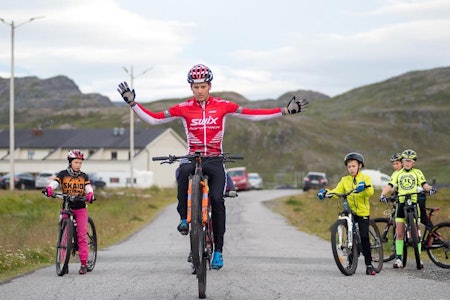 Thomas Engelsgjerd debuterte til seier i Skaidi Xtreme. Foto: Frank Rune Isaksen