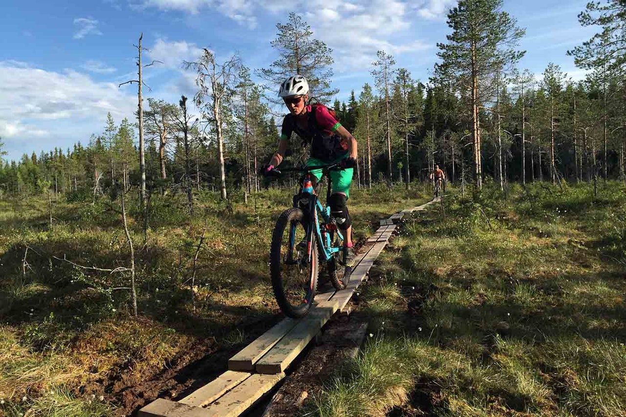 NOTS Lillehammer og Omegn har fått 30 000 kroner til klopper og vedlikehold. Foto: Asgeir Linberg