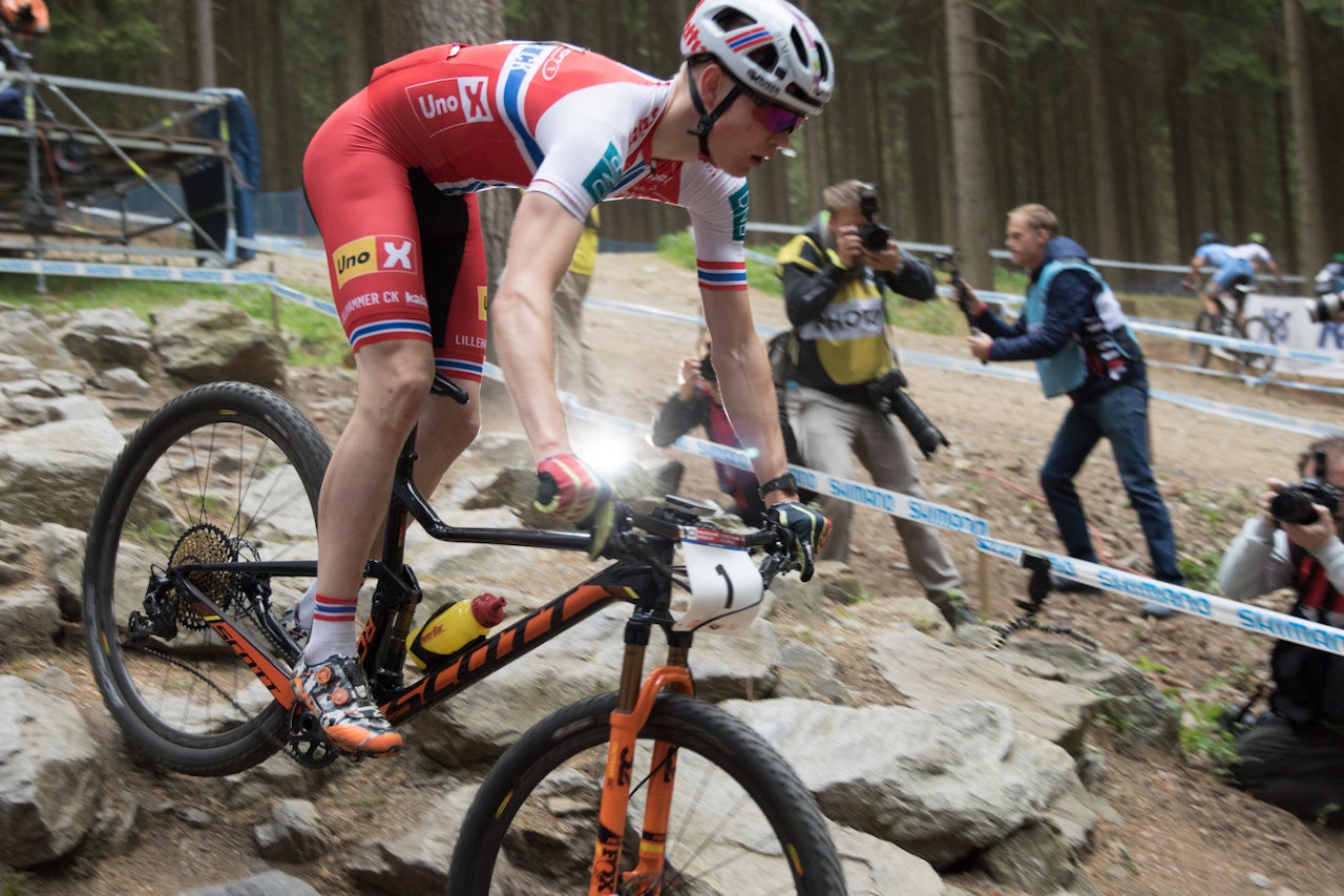 Petter Fagerhaug kom på tredjeplass i verdenscupavslutningen i Val di Sole. Foto: Bengt Ove Sannes Petter Fagerhaug kom på tredjeplass i verdenscupavslutningen i Val di Sole. Foto: Bengt Ove Sannes