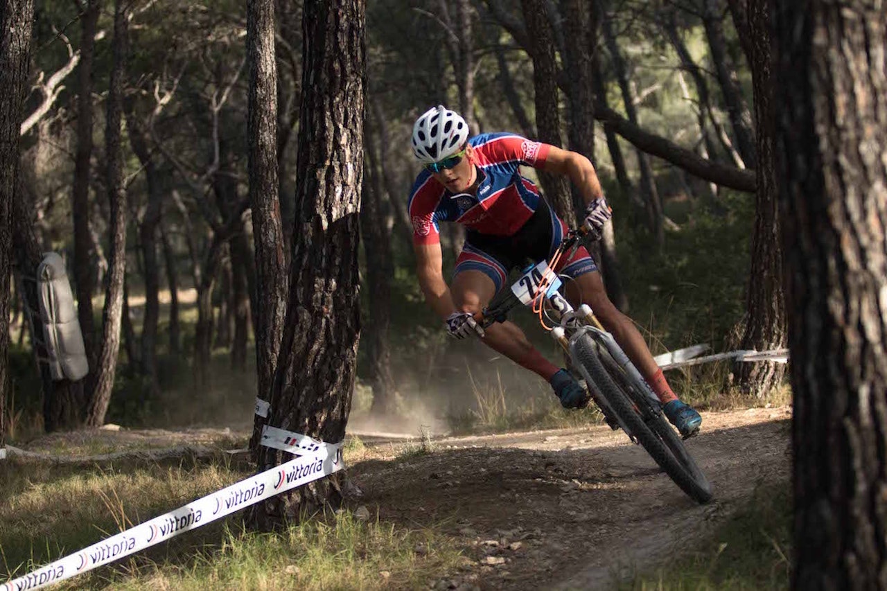 Torjus Bern Hansen på UCI-rittet Salmina Island MTB i Hellas sist vinter. Foto: Bengt Ove Sannes Torjus Bern Hansen på UCI-rittet Salmina Island MTB i Hellas sist vinter. Foto: Bengt Ove Sannes