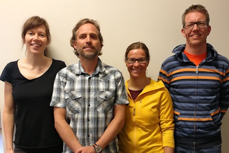 Dette er det nye styret: Leder Ingrid Hokstad, styremedlemmene Frode Brufladt og Guro Håvardsrud, og nestleder Espen Gudevang. Foto: NOTS Lillehammer og Omegn Dette er det nye styret: Leder Ingrid Hokstad, styremedlemmene Frode Brufladt og Guro Håvardsrud, og nestleder Espen Gudevang. Foto: NOTS Lillehammer og Omegn