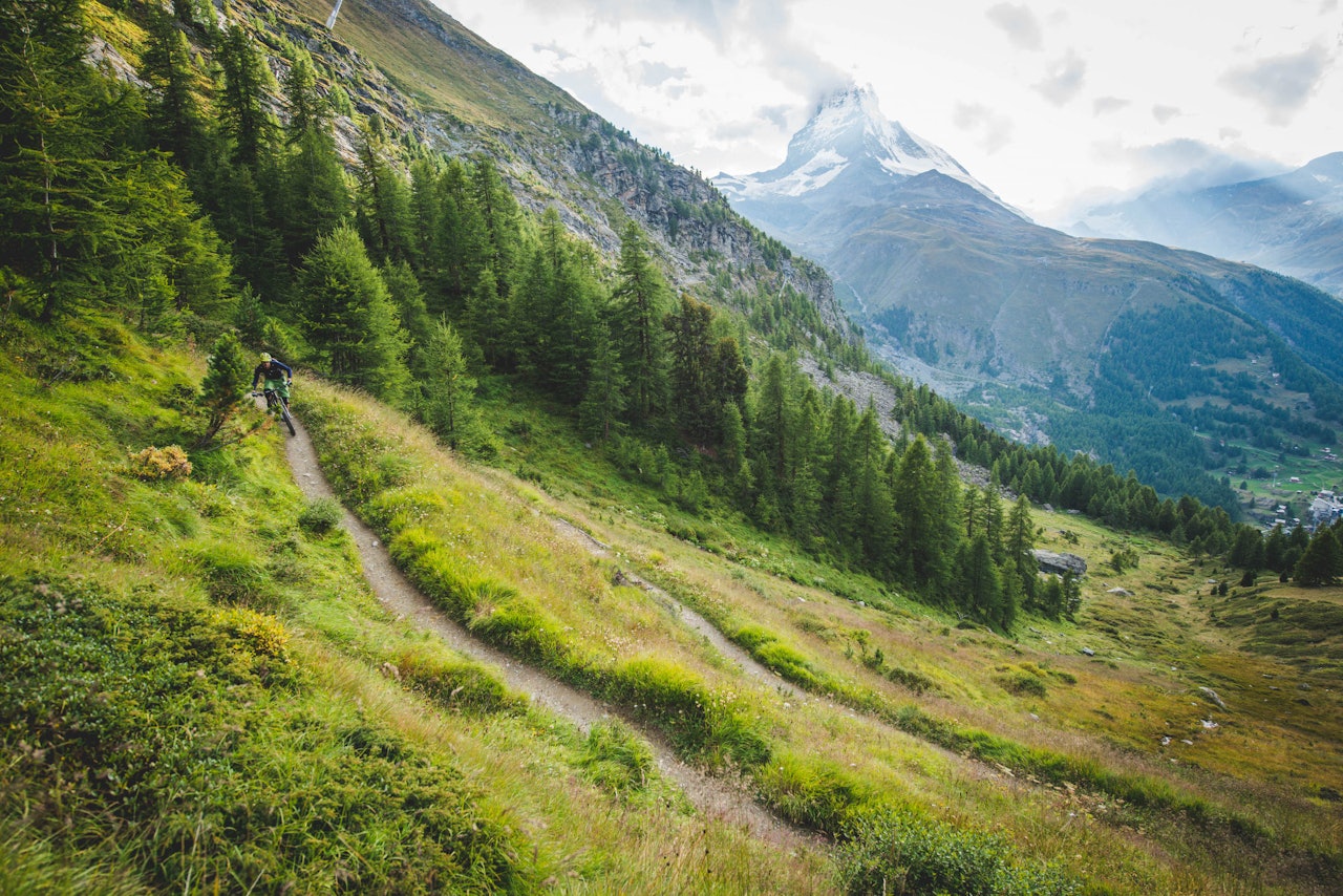 Det er temmelig vanskelig å unngå bilder av Matterhorn når man er rundt Zermatt. Foto: Sjur Melsås Det er temmelig vanskelig å unngå bilder av Matterhorn når man er rundt Zermatt. Foto: Sjur Melsås