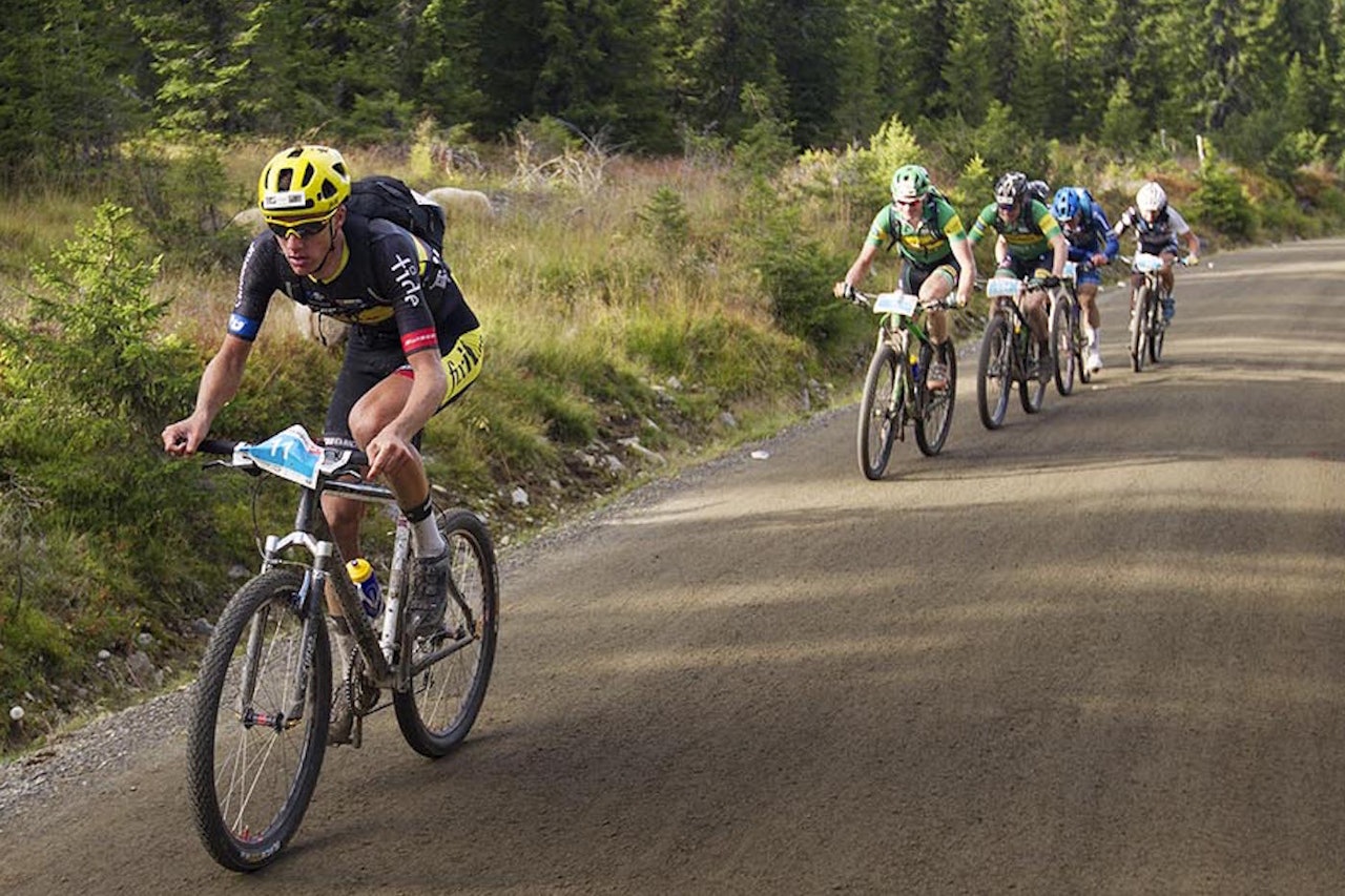 Åsmund Løvik sykler Birken for 10. gang i år, denne gang som tittelforsvarer. Foto: Kristoffer Kippernes birken birkebeinerrittet