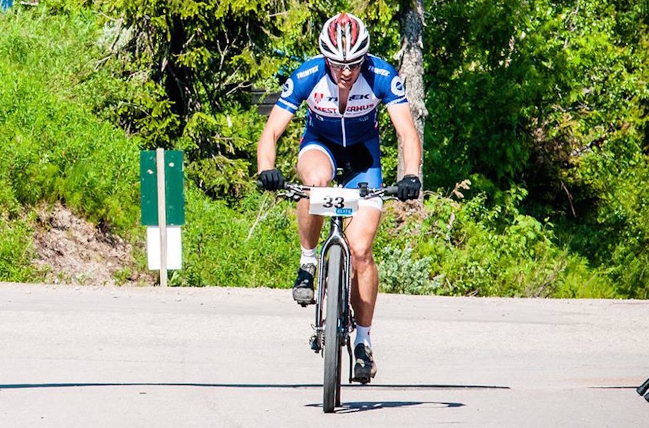 Anders Fiskvik fra Team Trek Mesterhus sikret seg to av to under Trysilritthelga da han vant Topprittet 1132 på søndag, og Trysilrittet 75 på lørdag. Foto: Destinasjon Trysil Anders Fiskvik fra Team Trek Mesterhus sikret seg to av to under Trysilritthelga da han vant Topprittet 1132 på søndag, og Trysilrittet 75 på lørdag. Foto: Destinasjon Trysil
