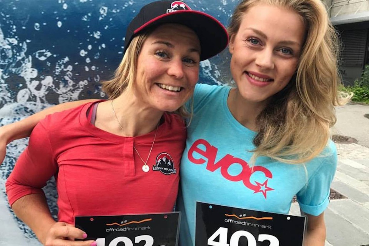 Hildegunn Gjertrud Hovdenak og Team Terrengsykkels Rakel Birkeli vant dameklassen i OF300 med knusende margin. Foto: Vilde Larsen Hildegunn Gjertrud Hovdenak og Team Terrengsykkels Rakel Birkeli vant dameklassen i OF300 med knusende margin. Foto: Vilde Larsen