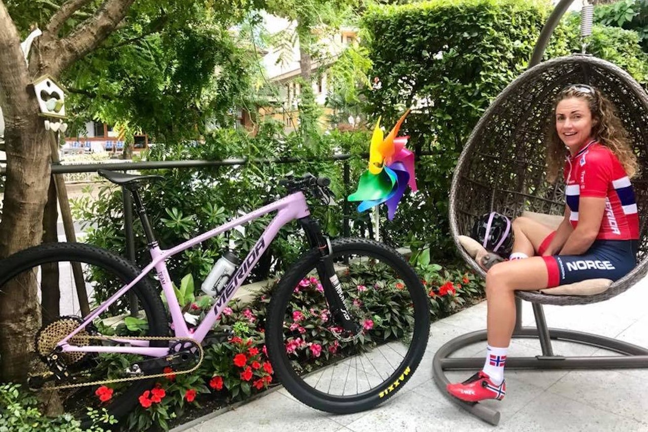 Gunn-Rita Dahle Flesjå ble nummer tre i rundbane-EM i Italia. Foto: Team Merida Gunn-Rita Gunn-Rita Dahle Flesjå ble nummer tre i rundbane-EM i Italia. Foto: Team Merida Gunn-Rita