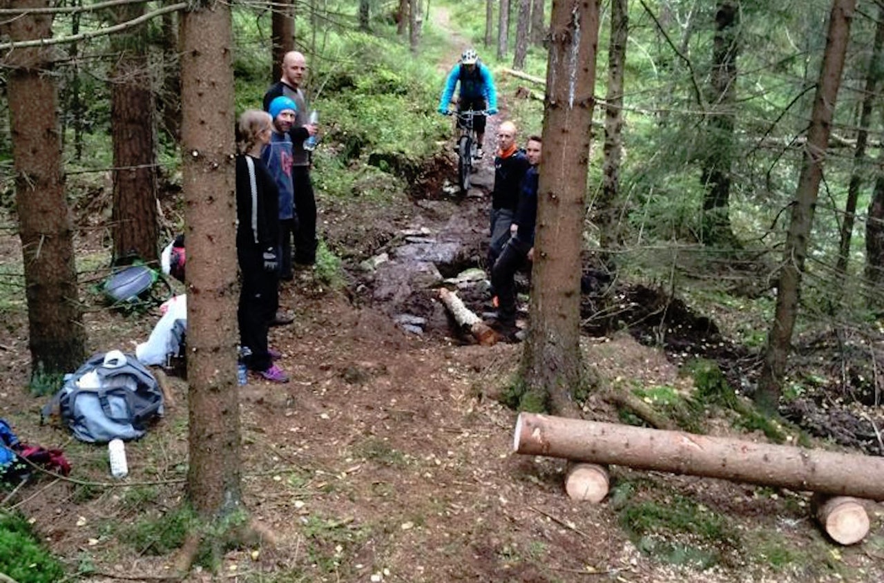 NOTS Oslo og Omegn er organisasjonens største lokallag og står bak både dugnad, stibygging og guiding så vel som politisk arbeid for å sikre terrengsyklistenes rettigheter. Når er de på jakt etter nye styremedlemmer. Foto: NOTS Oslo og Omegn NOTS Oslo og Omegn er organisasjonens største lokallag og står bak både dugnad, stibygging og guiding så vel som politisk arbeid for å sikre terrengsyklistenes rettigheter. Når er de på jakt etter nye styremedlemmer. Foto: NOTS Oslo og Omegn