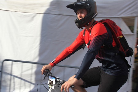 Zakarias Blom Johansen har fått kontrakt med Ibis Cycl Enduro Race Team og blir Norges første profesjonelle endurorytter. Foto: Ingeborg Scheve