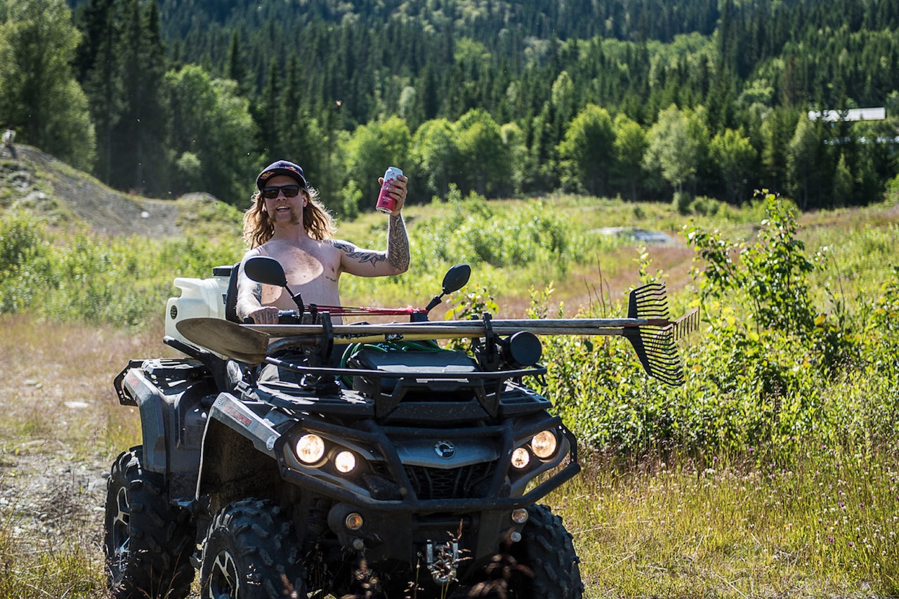 Mads Makken Haugen er dypt involvert i forberedelsene. Foto: Vegard Breie Mads Makken Haugen er dypt involvert i forberedelsene. Foto: Vegard Breie