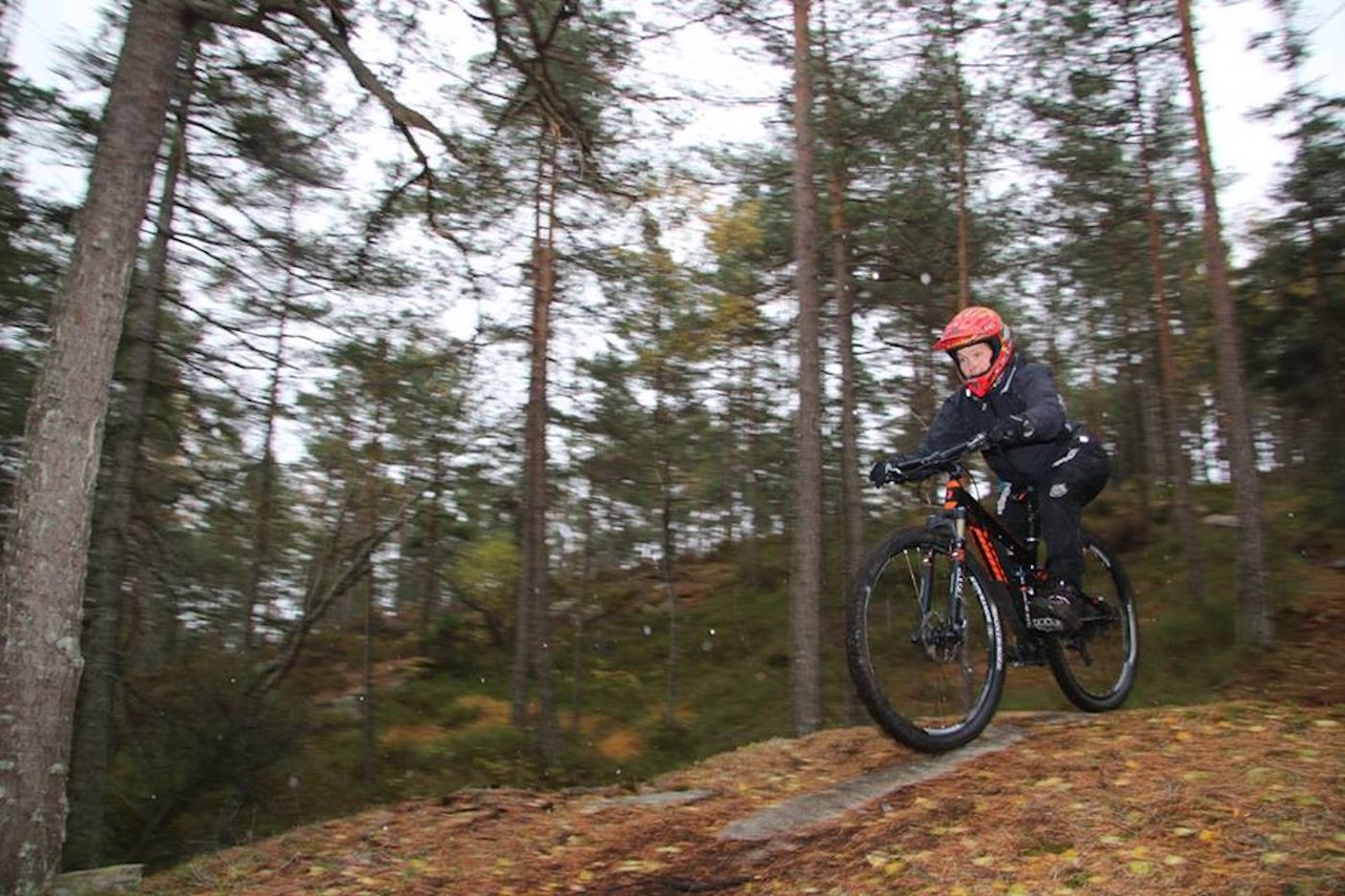 Linn-Anett Larsen var med i den aller første utgaven av Kampen om Gubben i dagens sesongavslutning i Kjerringåsen. Foto: Rasmus Leiront både Kampen om Kjærringa og Kampen om Gubben i dagens sesongavslutning i Kjerringåsen. Foto: Rasmus Leiro