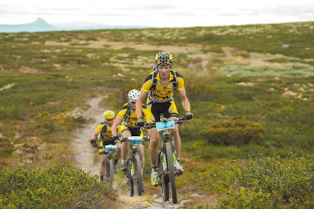 Olav Ulven, Tormod Ulven og Eivind Fosheim tok seieren på Offroad Valdres Helvegs (lang løype) lørdag. Foto: Fredrik H. Breie Olav Ulven, Tormod Ulven og Eivind Fosheim tok seieren på Offroad Valdres Helvegs (lang løype) lørdag. Foto: Fredrik H. Breie