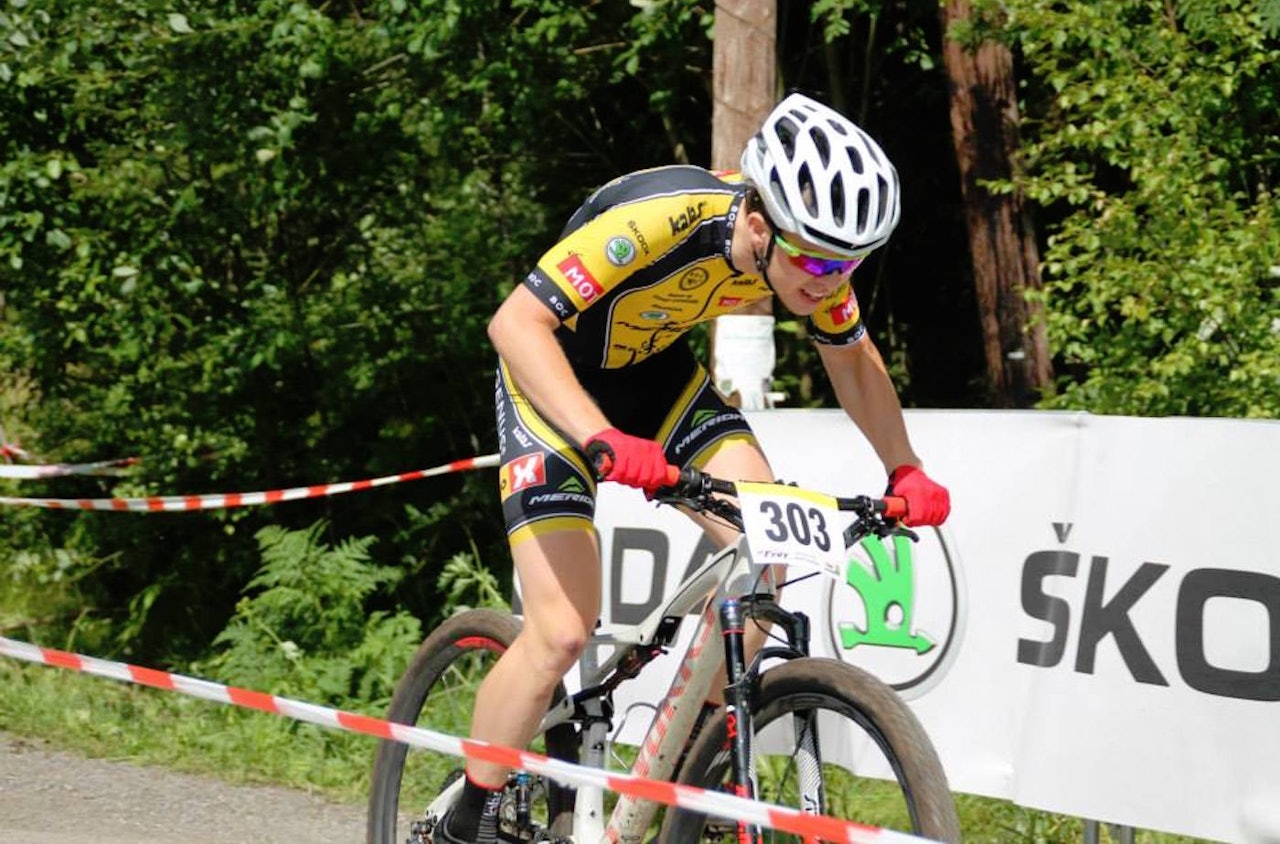 Fredrik Haraldseth er en av de seks rytterne som sesongdebuterer på UCI-nivå med Bundesliga-ritt i Tyskland i morgen. Foto: Lena Øverbye Fredrik Haraldseth er en av de seks rytterne som sesongdebuterer på UCI-nivå med Bundesliga-ritt i Tyskland i morgen. Foto: Lena Øverbye