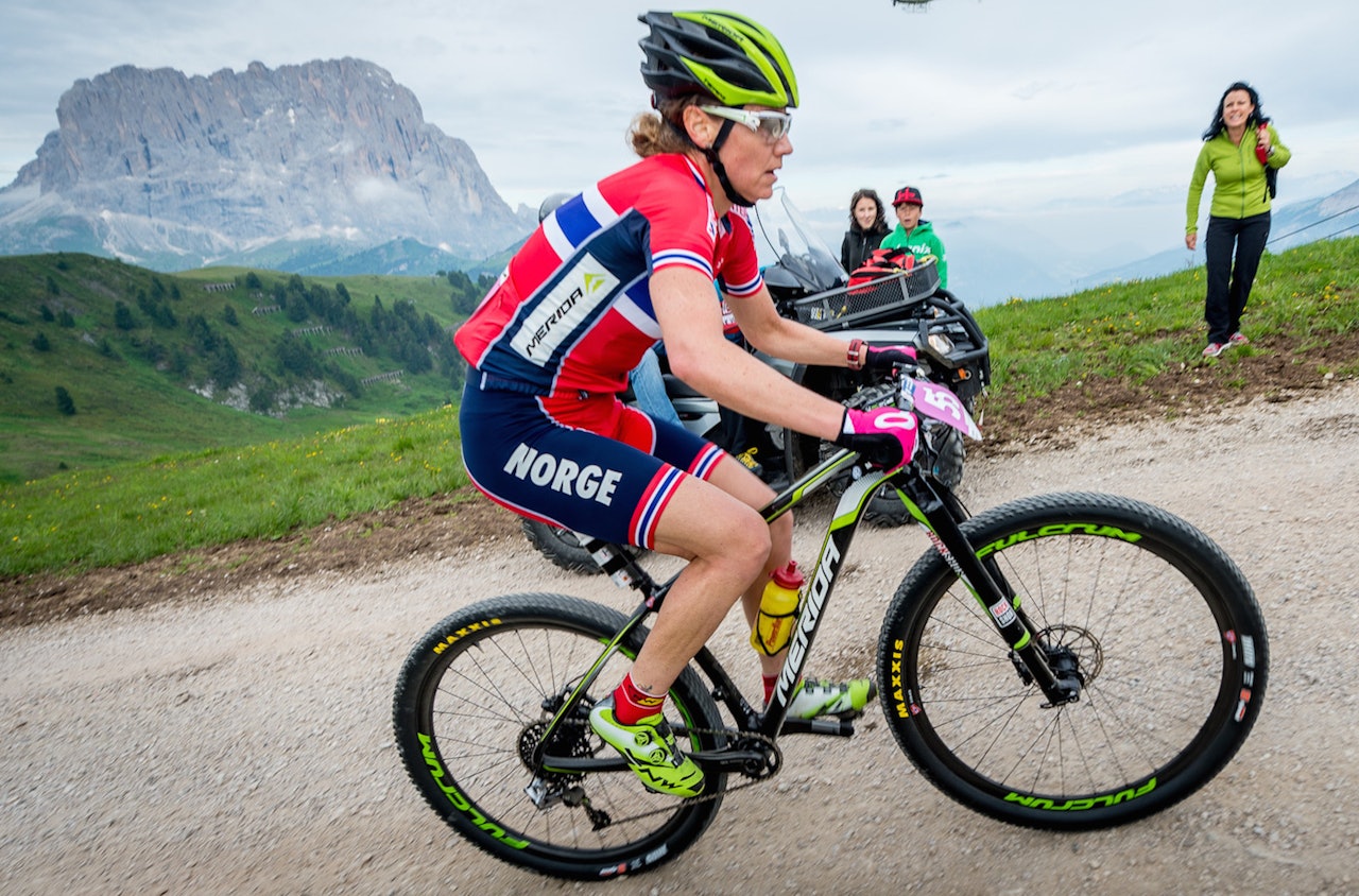 Gunn-Rita Dahle Flesjå kjører sesongens første landslagsoppdrag til helga. Foto: Kuestenbruck/Merida Gunn-Rita Dahle Flesjå kjører sesongens første landslagsoppdrag til helga. Foto: Kuestenbruck/Merida