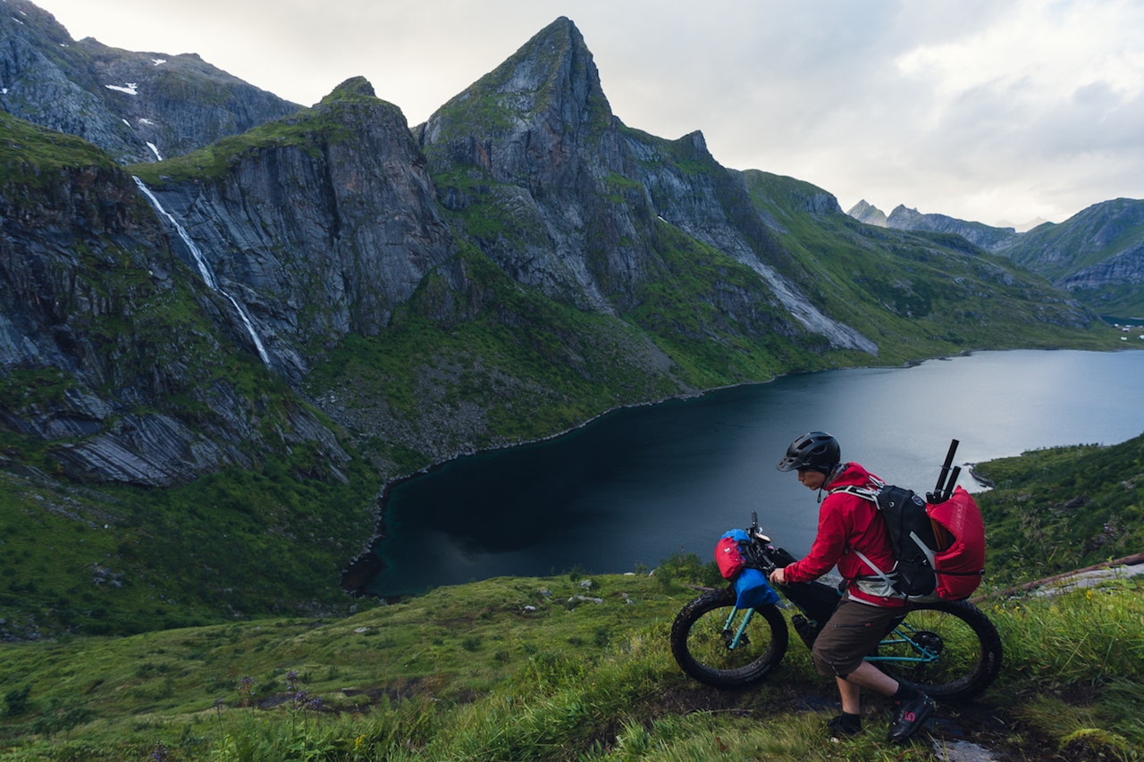 Norge er perfekt for bikepacking. Foto: Mikkel Soya Bølstad